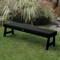 Highwood Usa 5ft Weatherly Picnic Bench Outdoor Furniture for Patio, Backyard, Garden AD-BENN3-BKE - alternate 3